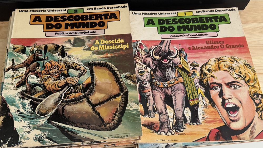 Coleção “A descoberta do mundo” anos 80
