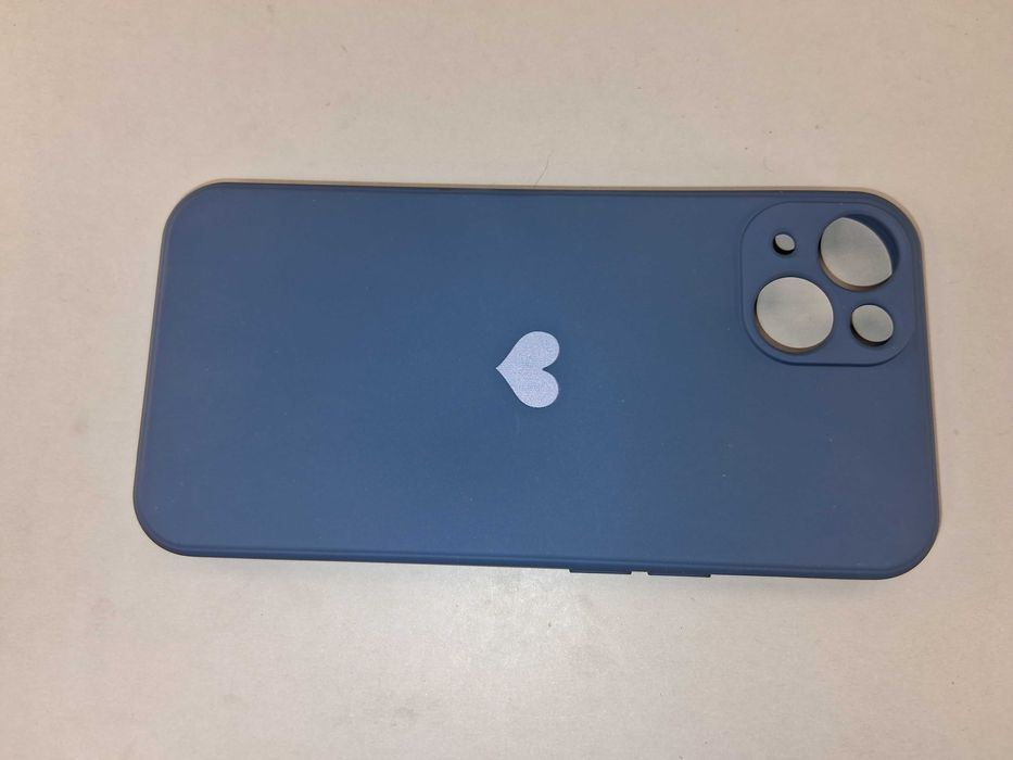 N082 Etui Case do Apple iPhone 13 6.1" Serce Niebieski