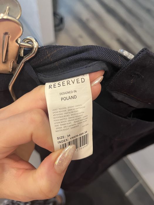 Eleganckie spodnie w kratę