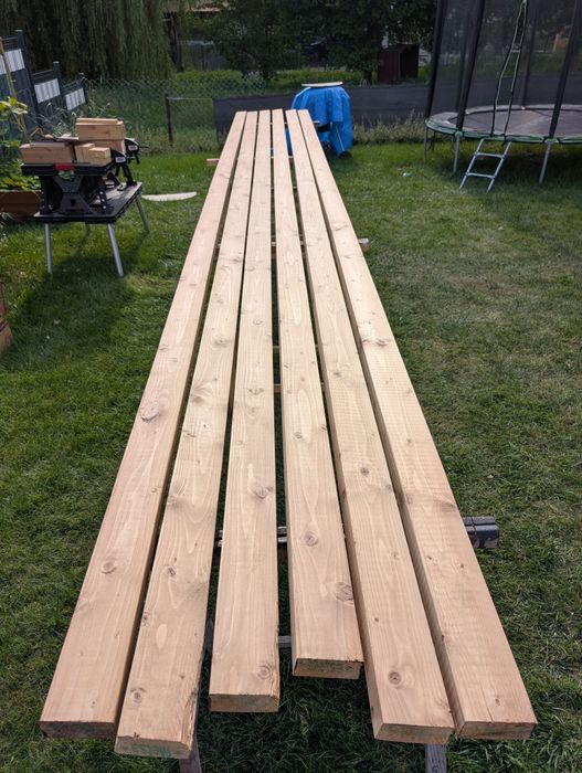 Belki kantówki 45x95x5400 Świerk Skandynawski S4S,Klasa C24 8 sztuk