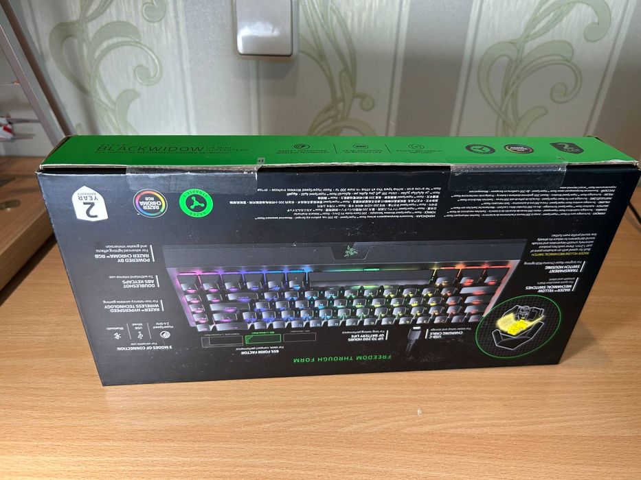 Нова ігрова клавіатура Razer BlackWidow v3 mini Hyperspeed
