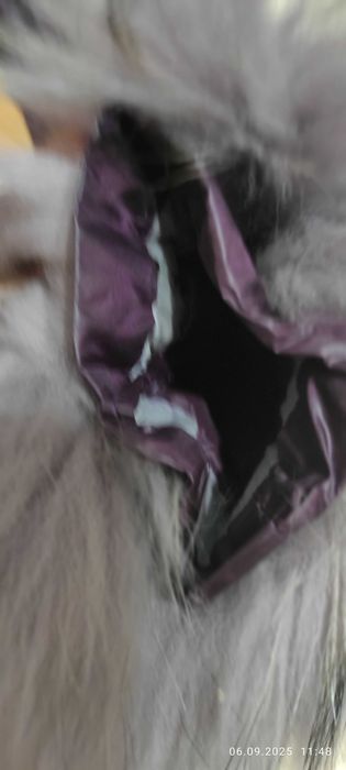 Пальто пуховик з справжнього пуху