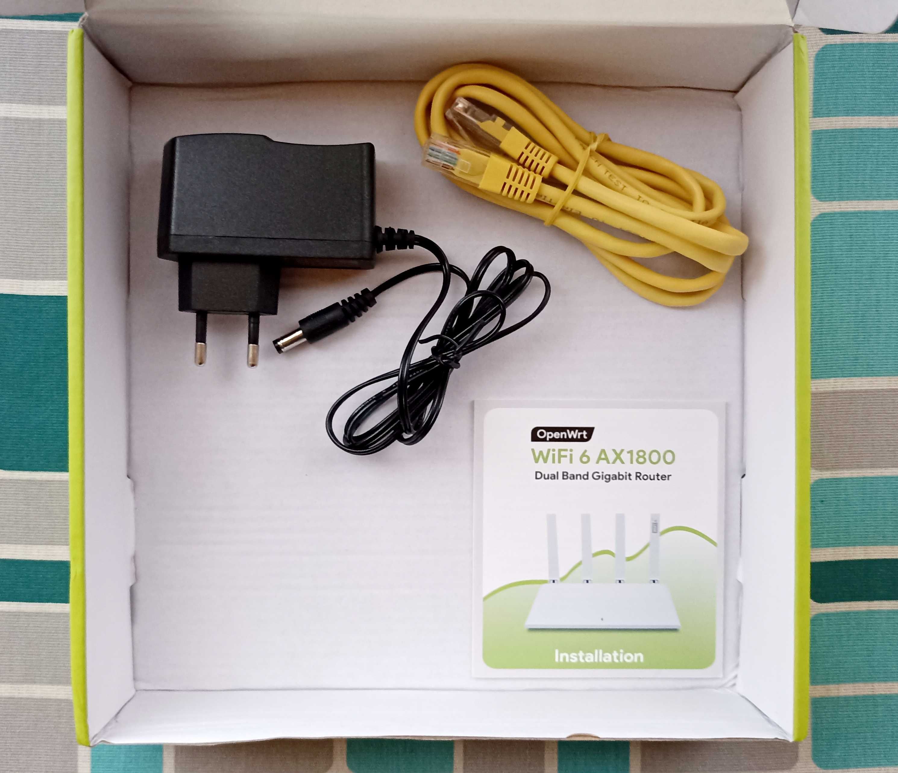 Новий роутер EDUP AX1800 Gigabit WiFi6 OpenWRT