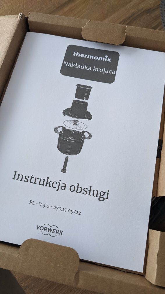 Nowa nakładka krojąca Thermomix TM5/ TM6