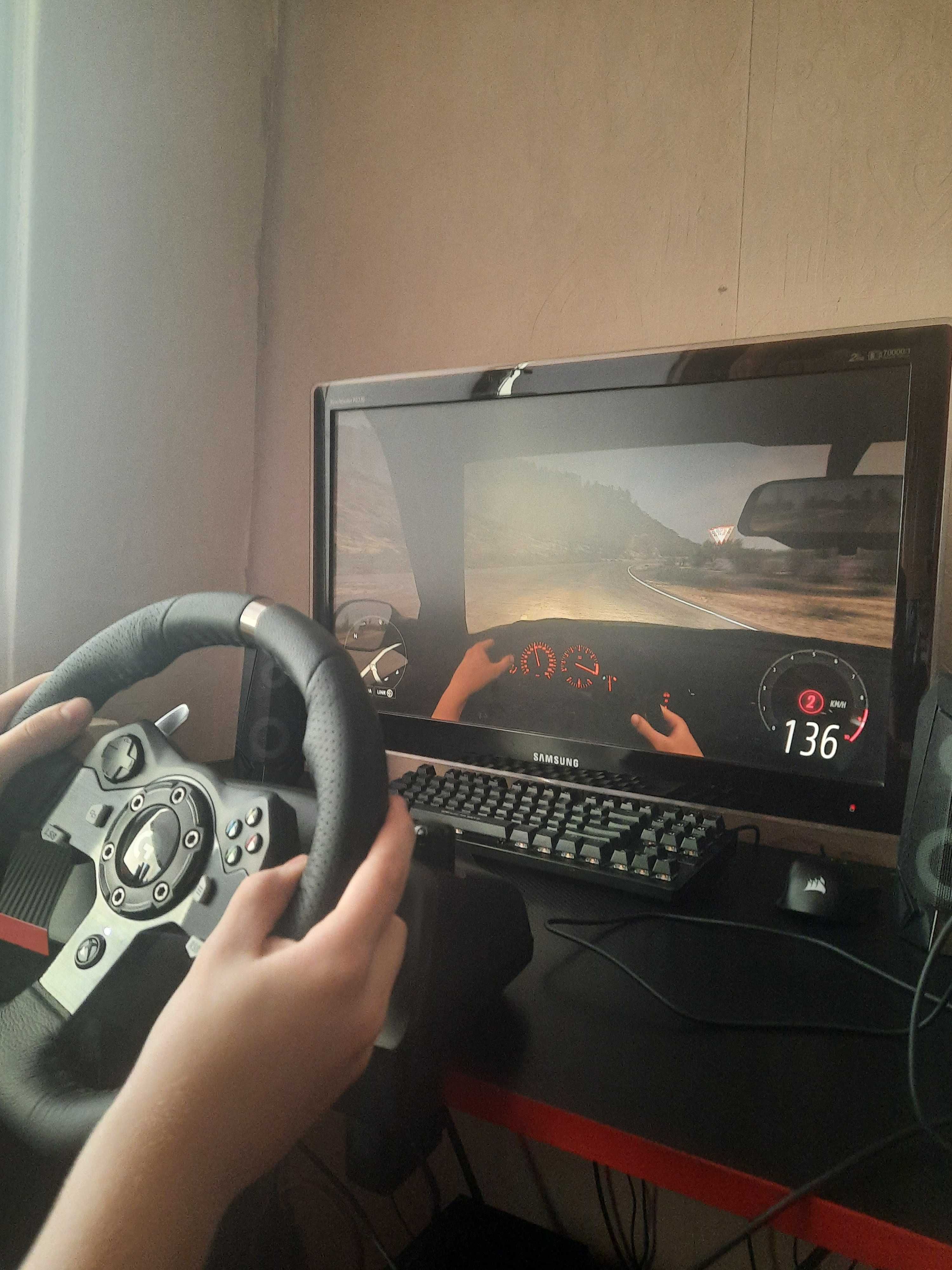 Kierownica gamingowa Logitech G920 Driving Force - na gwarancji