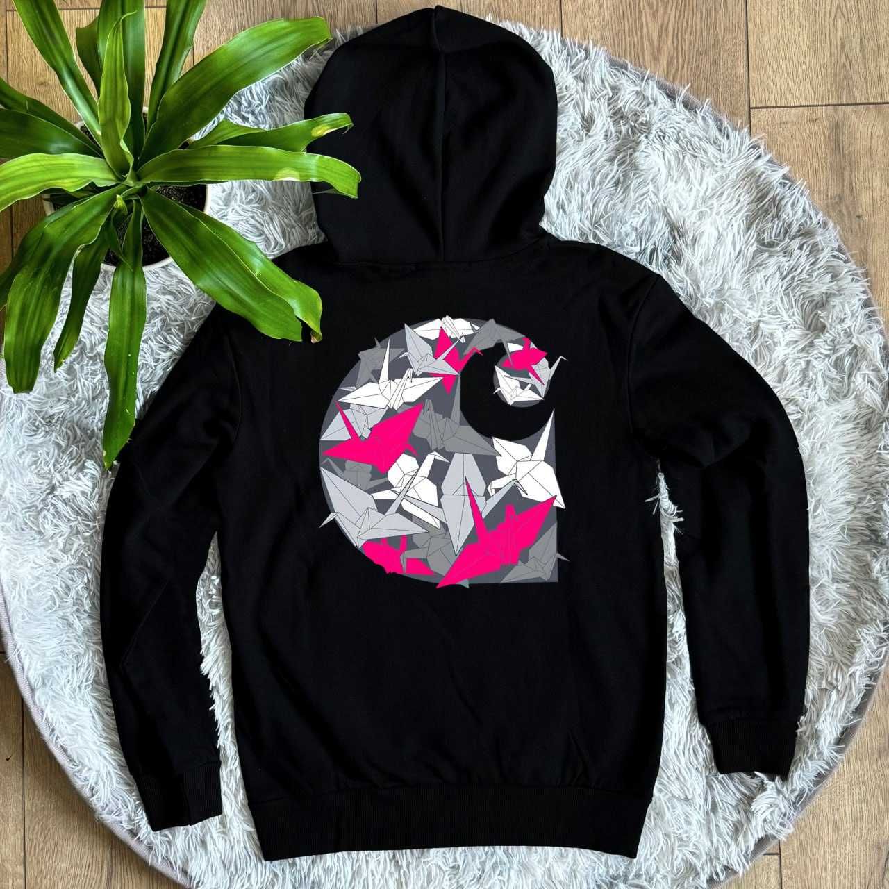 Новое Худи Carhartt Grim Reaper (XS S M L XL) Кофта зипка Кархарт