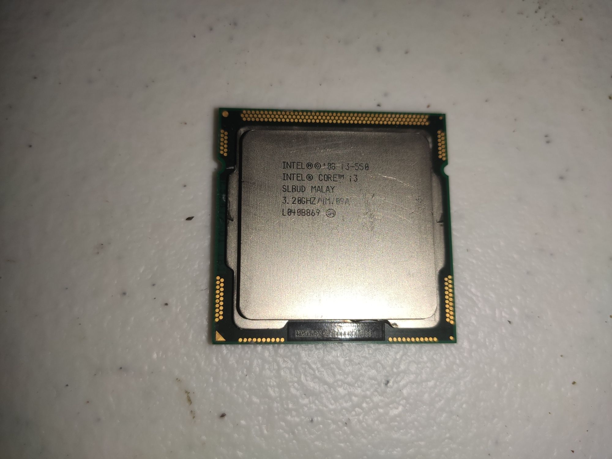 Intel i3 - 550 3.20GHz/ 4M/ 09A  SOCKET: LGA1156