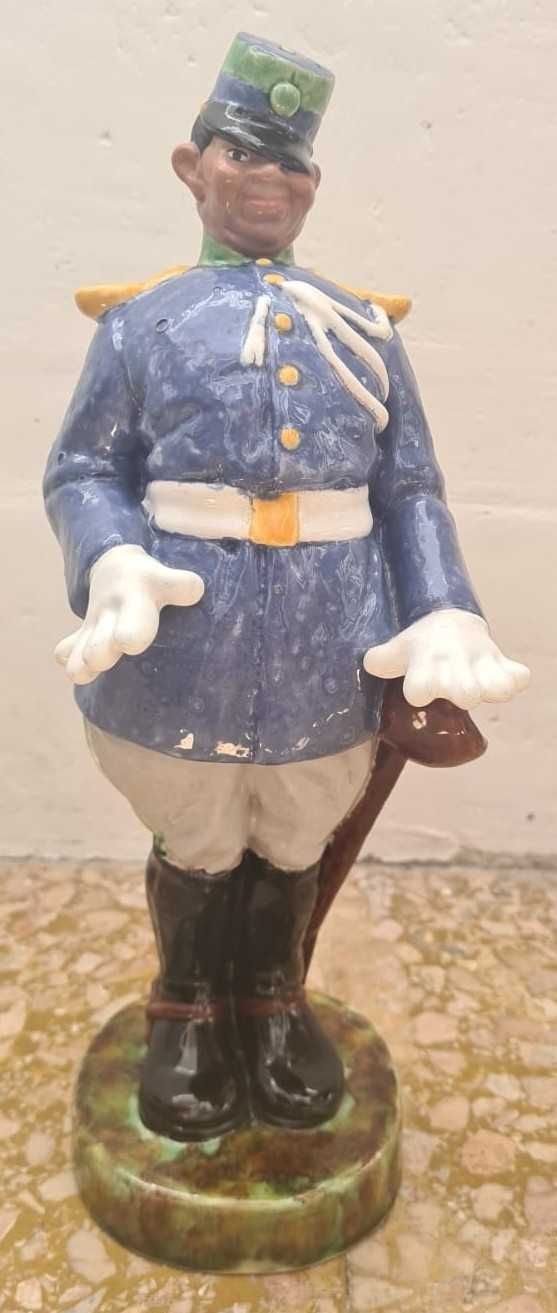 Boneco "Militar" / "Guarda" - Bordallo Pinheiro - Bordalo