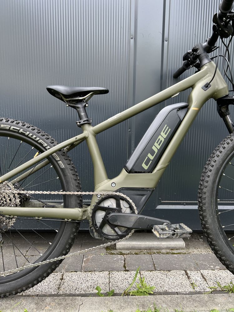 Dziecięcy rower elektryczny CUBE ACID 240 ROOKIE SLX 500 koła 24