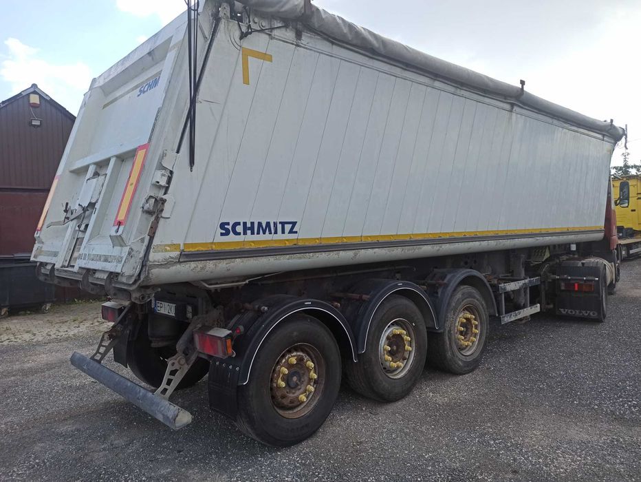 Naczepa wywrotka Schmitz 2011r 39m3 tarcza aluminiowa