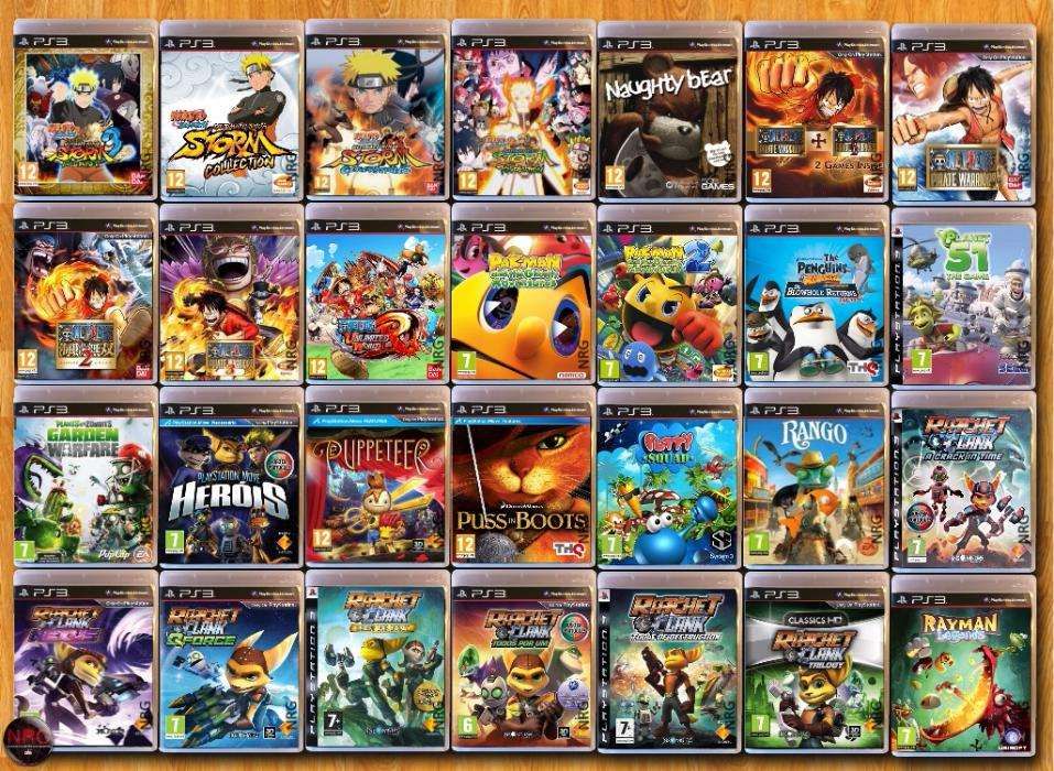 [PS3] 200 Jogos CRIANÇA/ INFANTIS < 12 Anos (Vendo à Unidade)