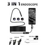 Kamera endoskopowa USB 3in1  7mm  IP67 1m oświetlenie led