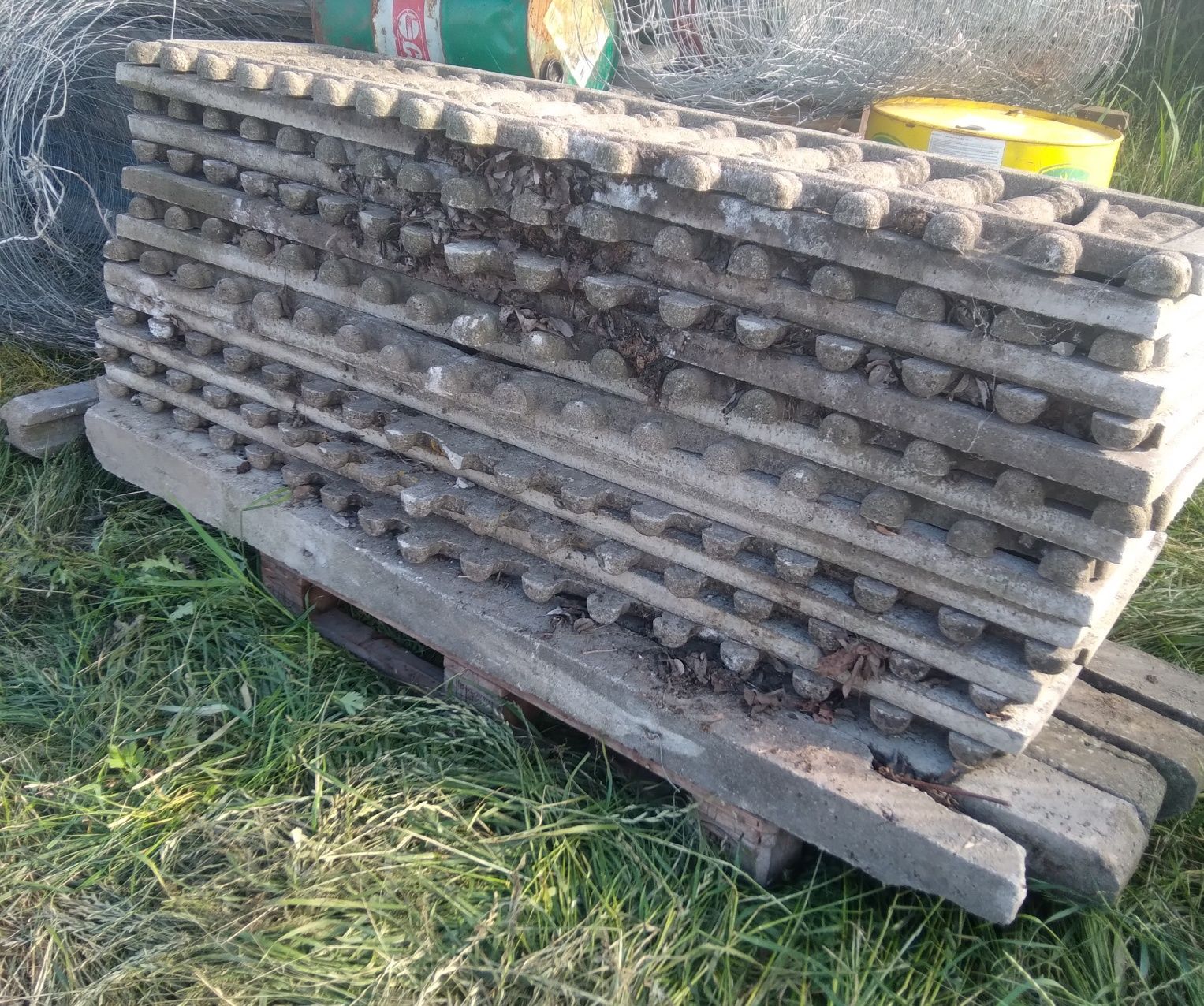 Płot betonowy uzywane