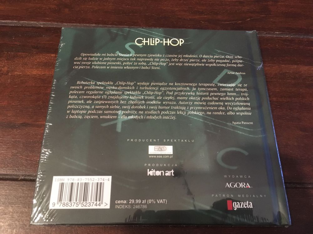 Chlip-Hop - spektakl teatralny w wersji CD audio