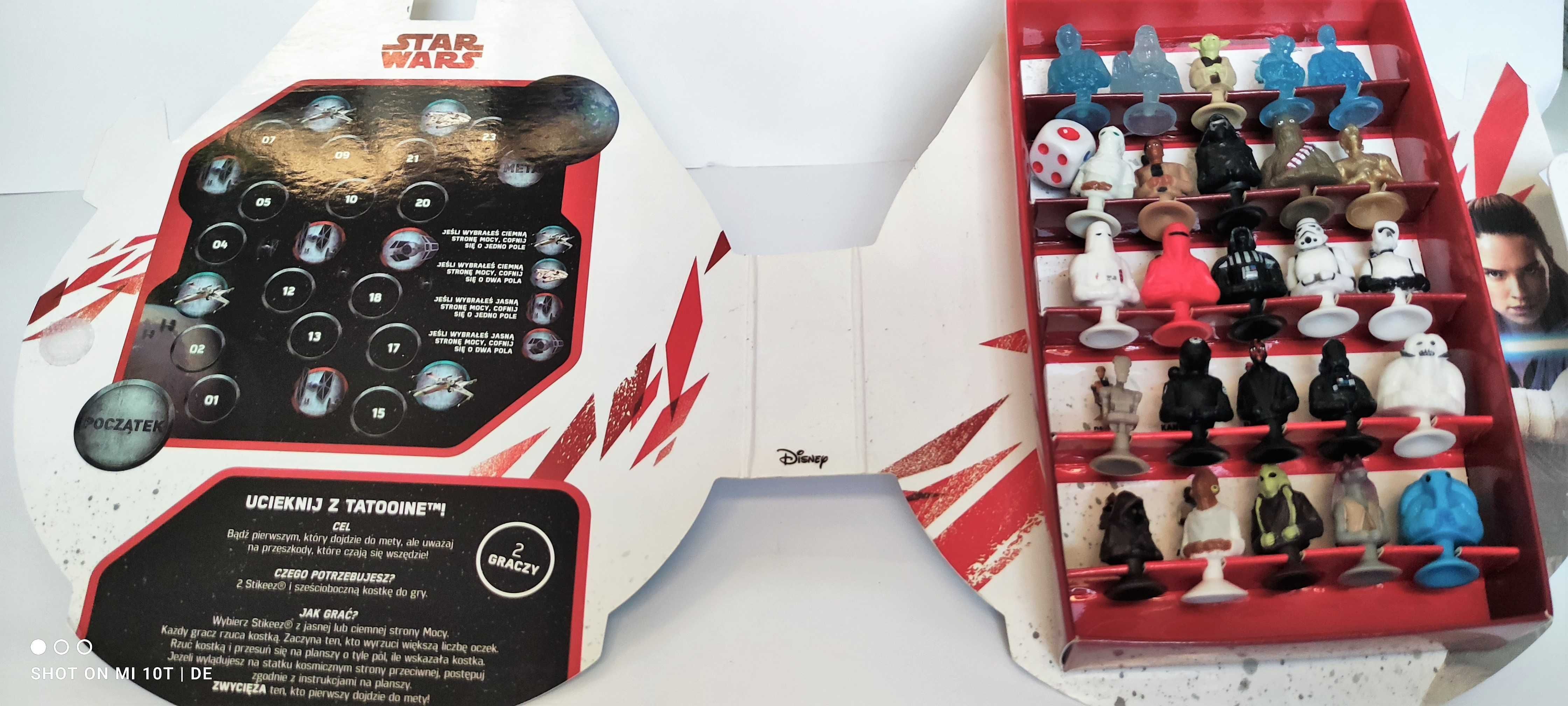 figurki Stikeez Star Wars Disneya KOMPLETNY ZESTAW Gra 25 figurek LIDL