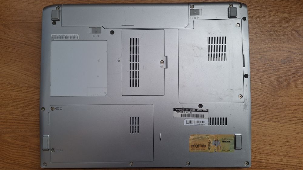 Ноутбук lenovo 3000 C200 T5200