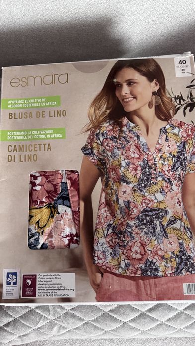 Bluzka damska zlota kokekcja roz 38