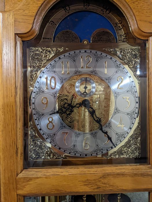 Relógio de Sala marca alemã, fases da lua