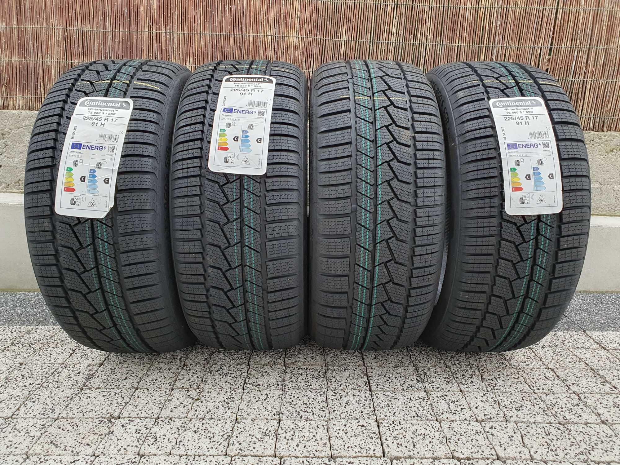 4x 225/45/17 91H Continental TS860S SSR Nowe! 2022r.