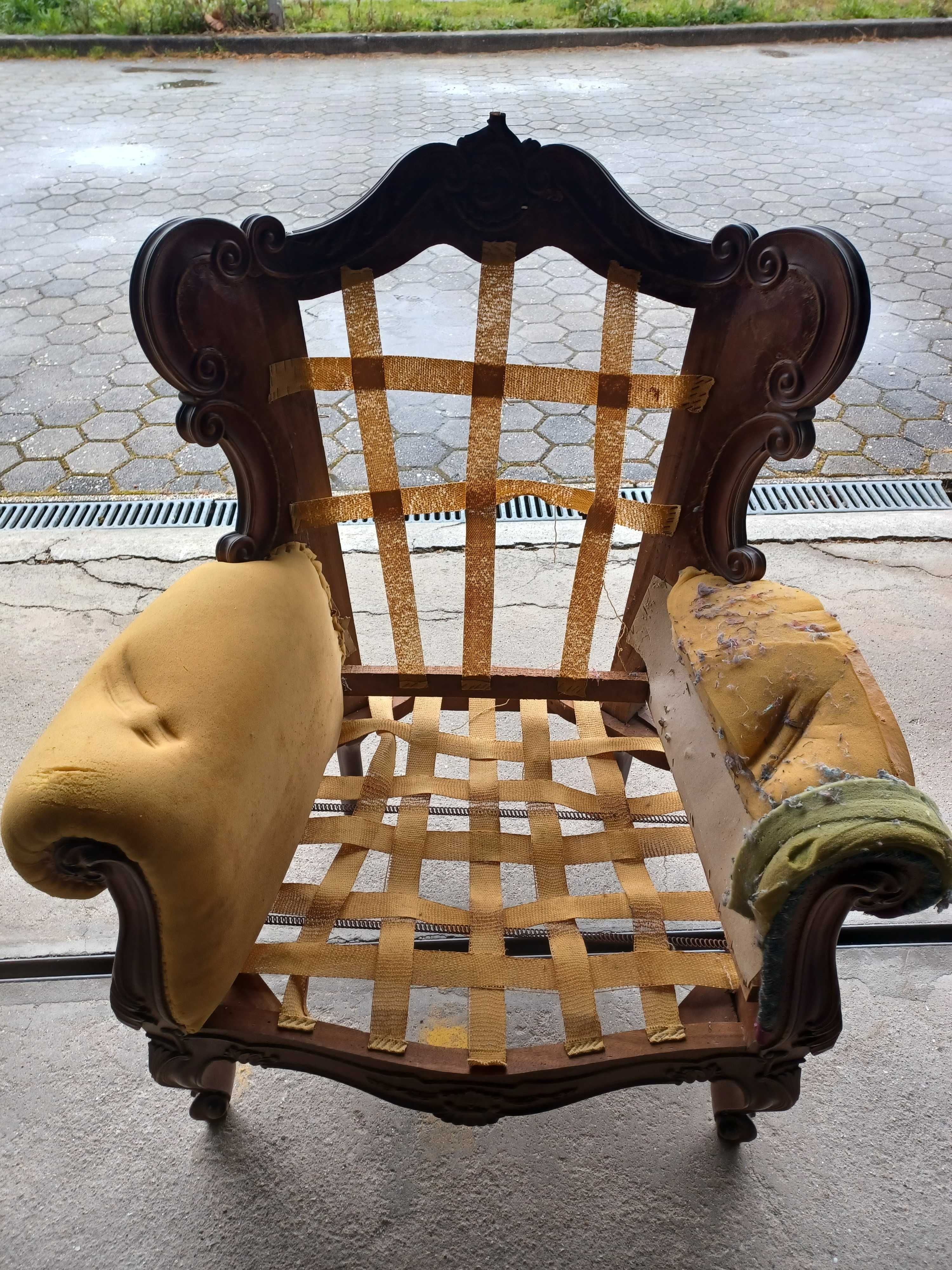 Cadeirão para restauro