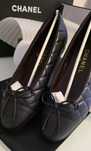 Buty damskie Chanel typu baleriny rozmiar 39