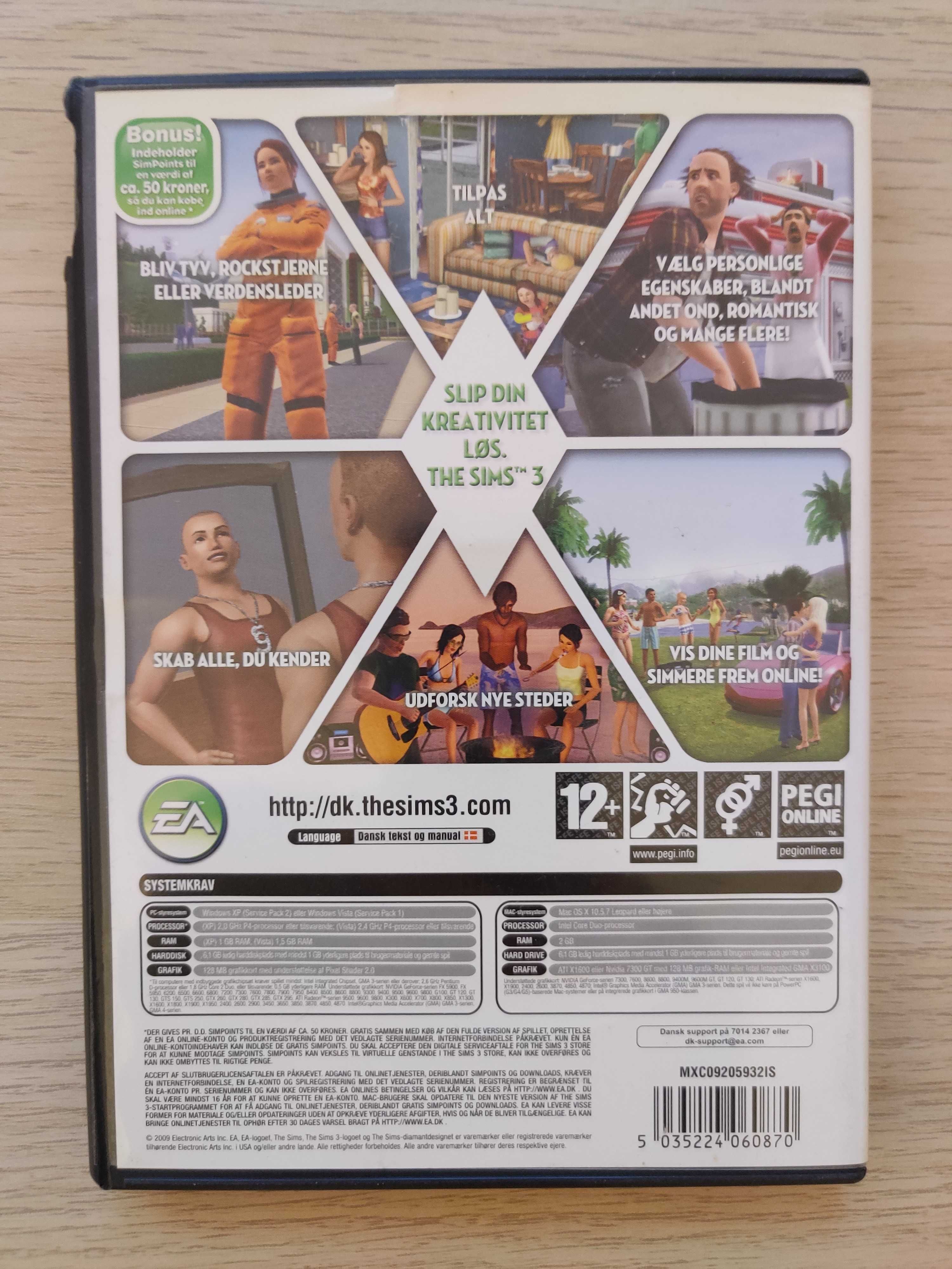 The Sims 3 gra CD