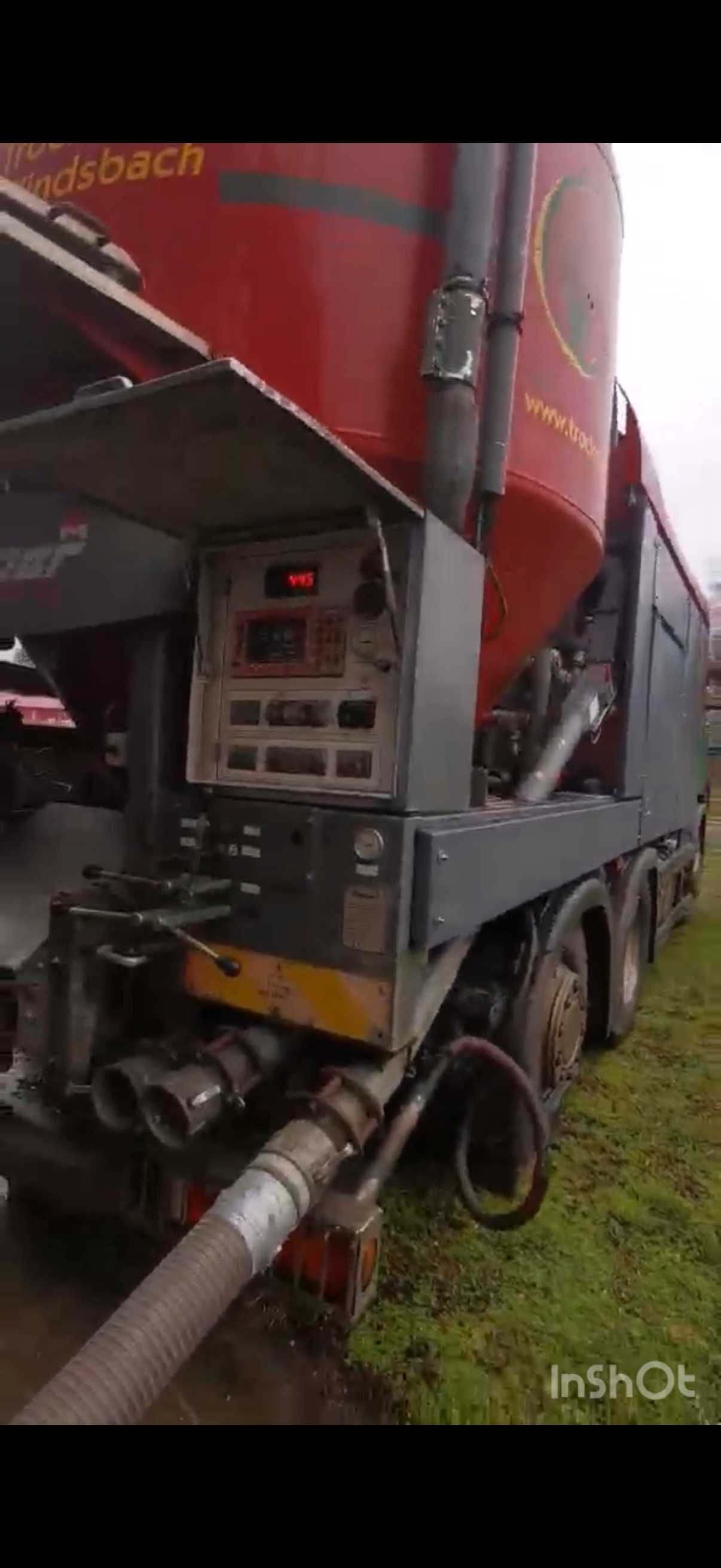 mobilna mieszalnia pasz śrutujemy gnieciemy alkalizujemy