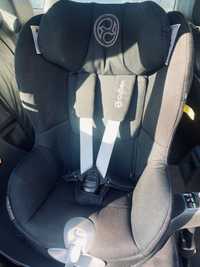 Cybex Sirona Z I-Size Fotelik Samochodowy 0-18kg  Deep Black Plus+Baza