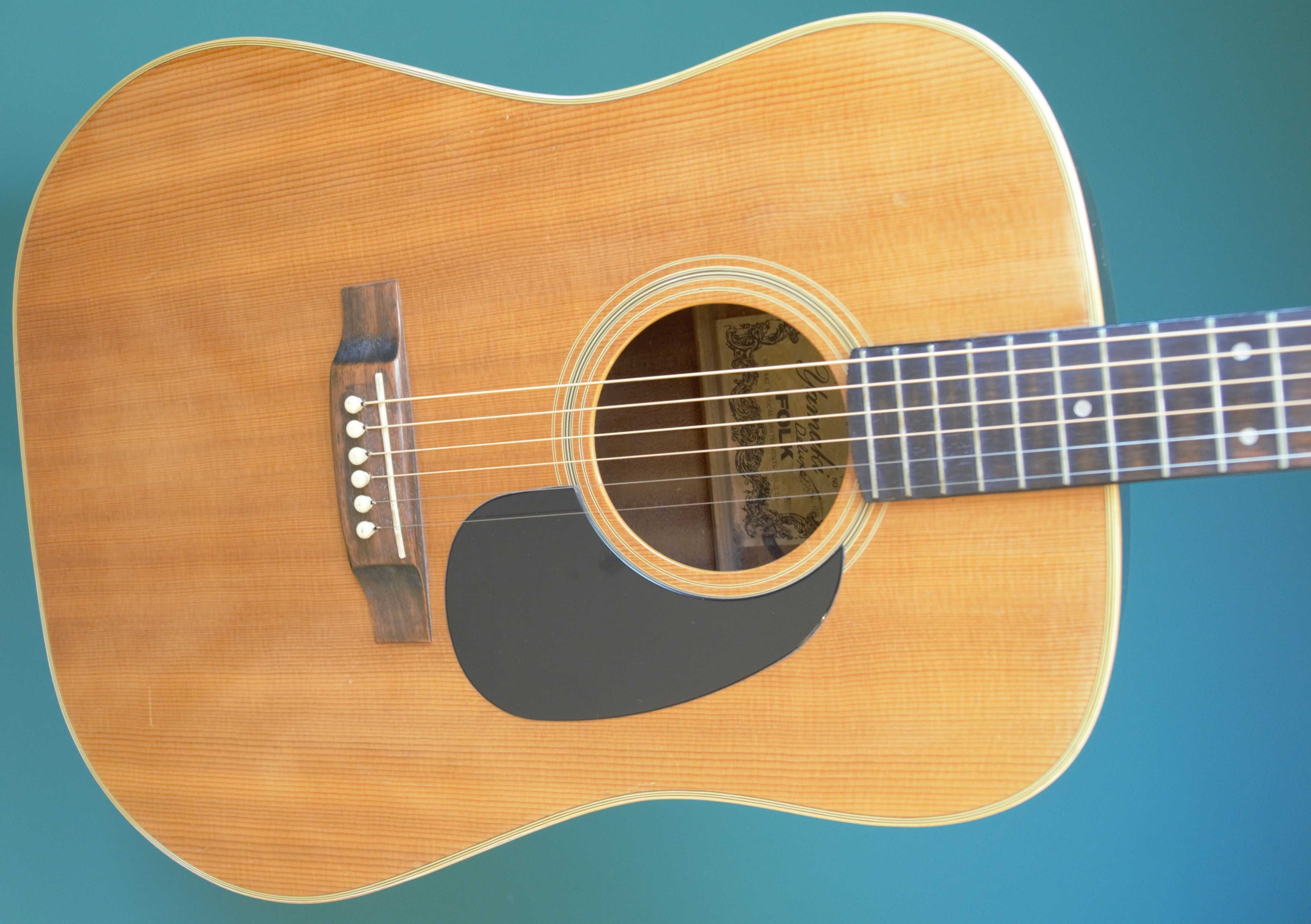 YAMAKI 115 deluxe 1973 dreadnought