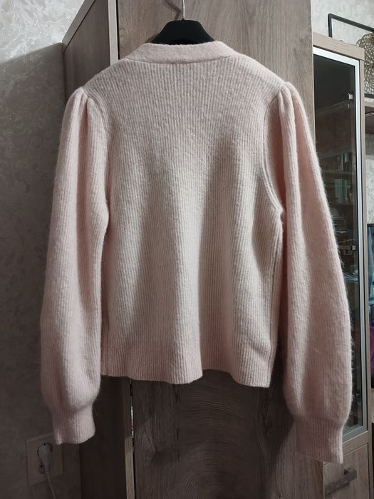 Кардиган р. L пудрового кольору