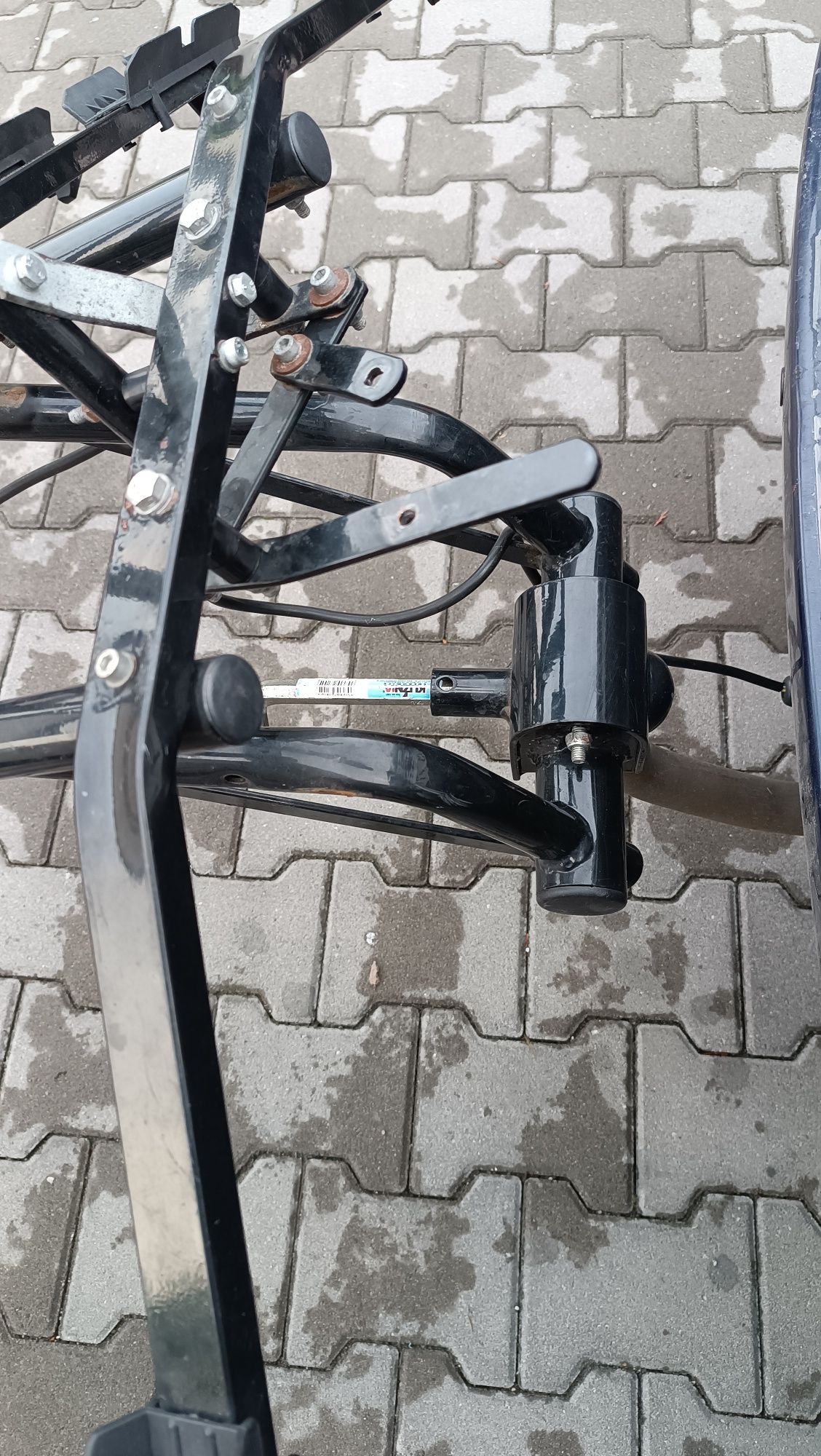 Bagażnik, laweta rowerowa uchylna