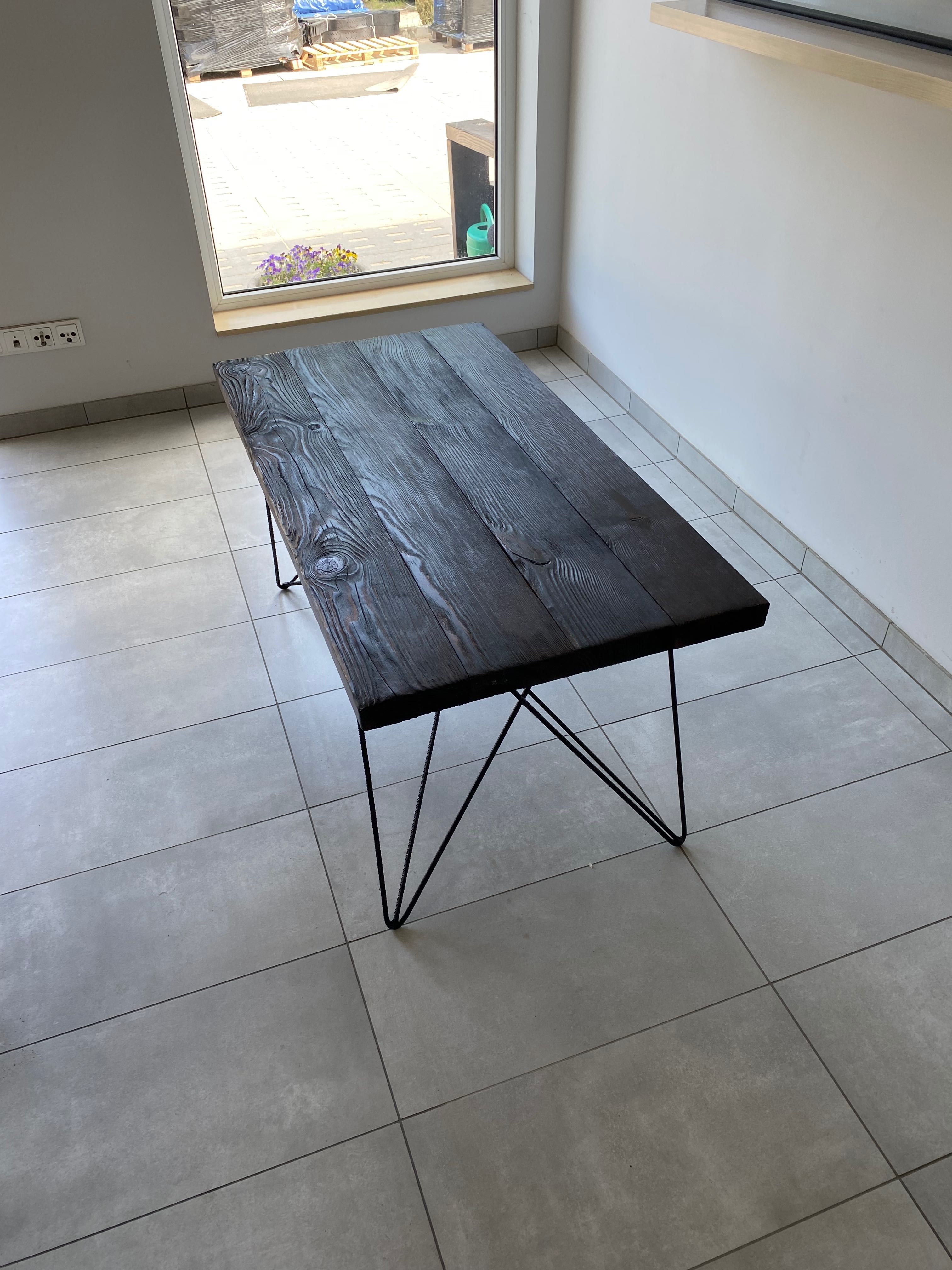 Stolik kawowy, loft, industrial,