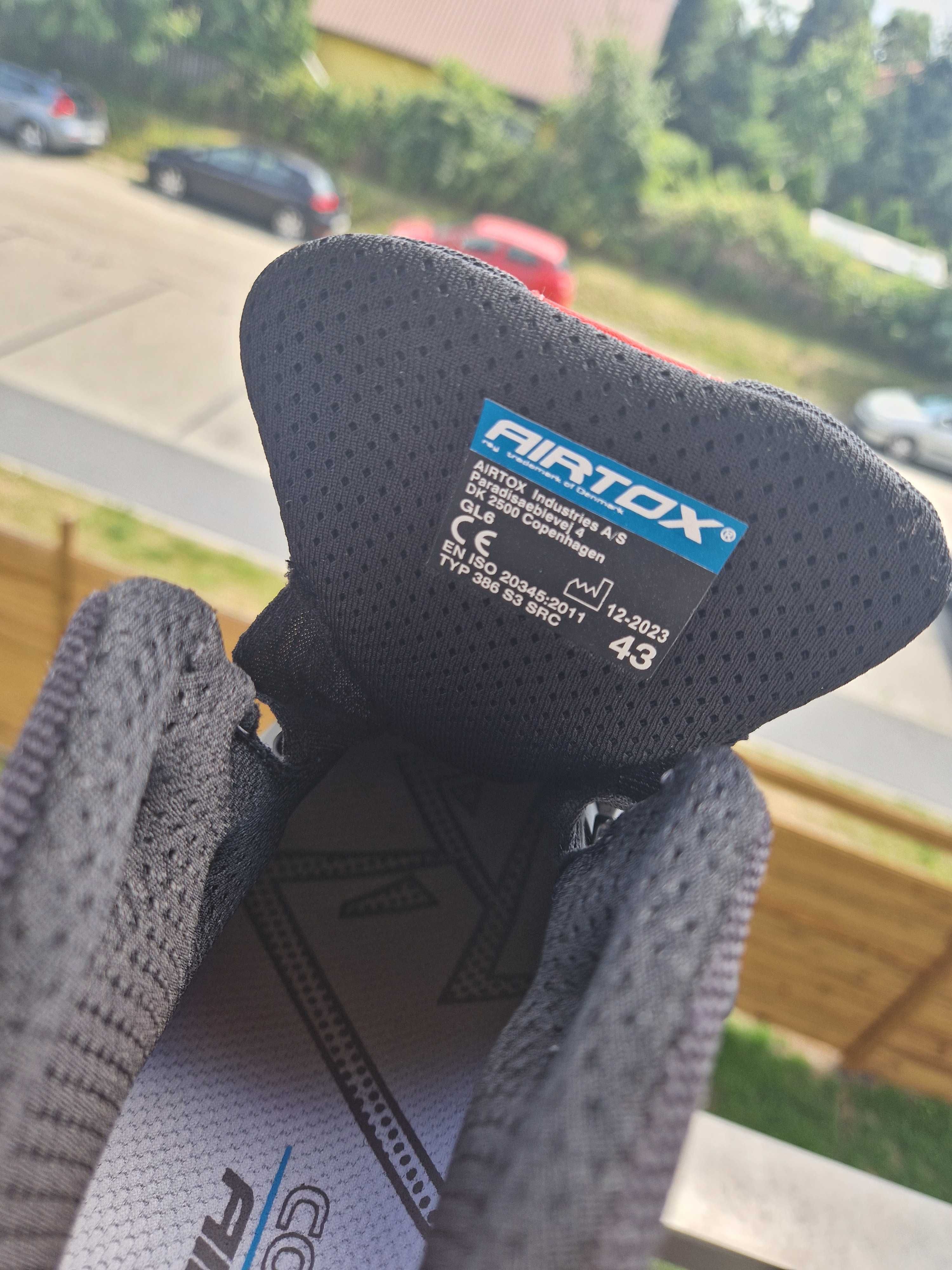 Buty Robocze Airtox Gl6 S3 NOWE! Rozmiar 43