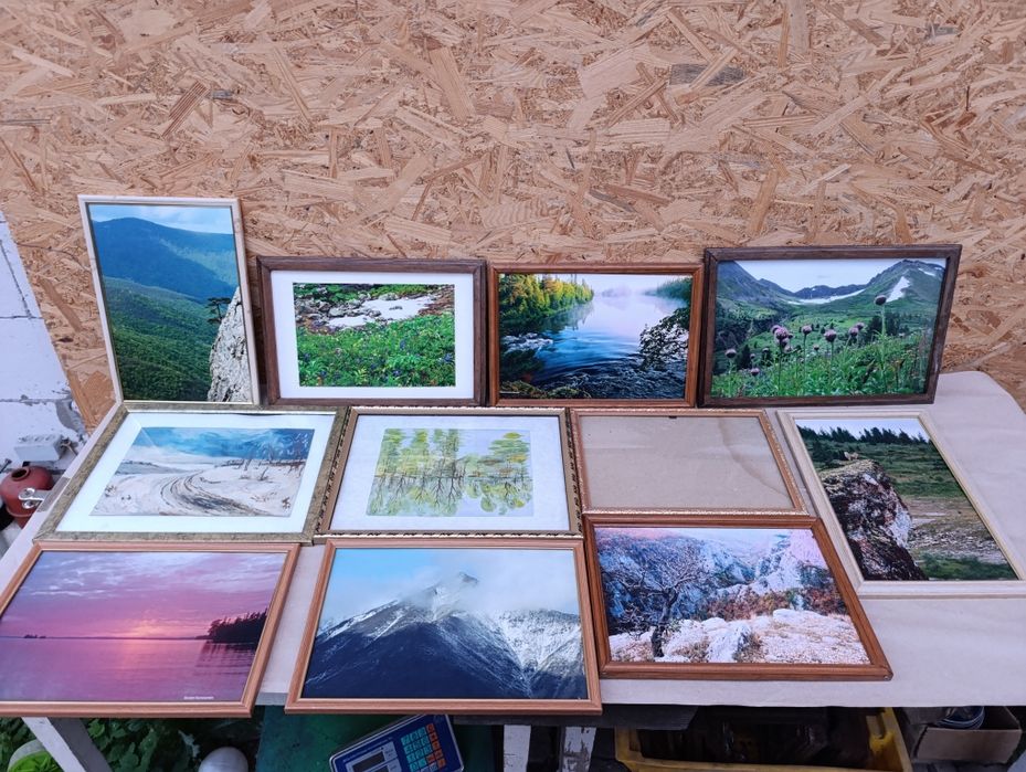 Картина на стену фотография  в рамках картинка в рамке природа пейзаж