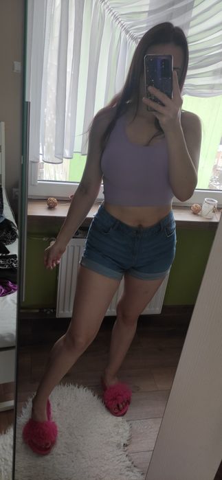 Spodenki z wysokim stanem