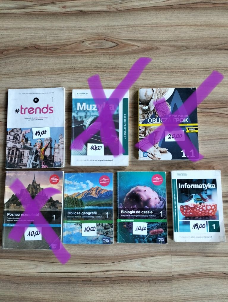 Podręczniki 1 klasa liceum technikum