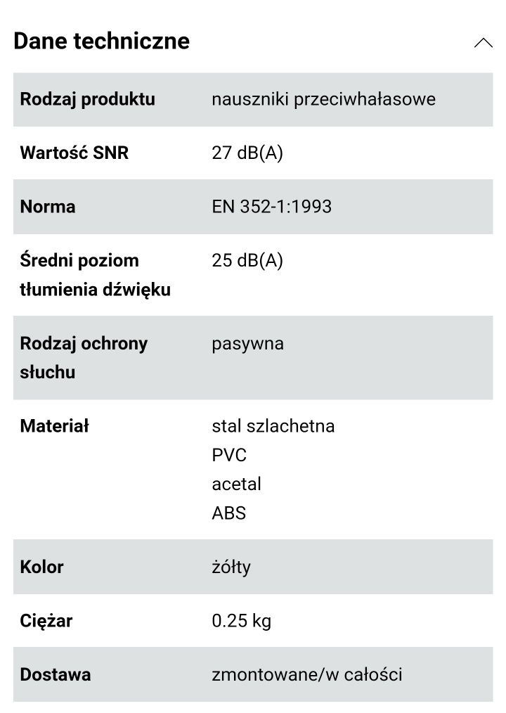 Nauszniki przeciwhatasowe
PELTOR TM OPTIME TM H510A
3M