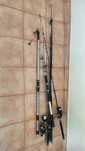 Conjunto canas de pesca