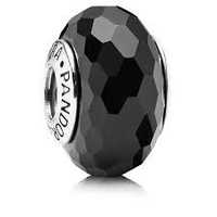 Pandora Charms Murano Czarna fasetka 791069 Unikat