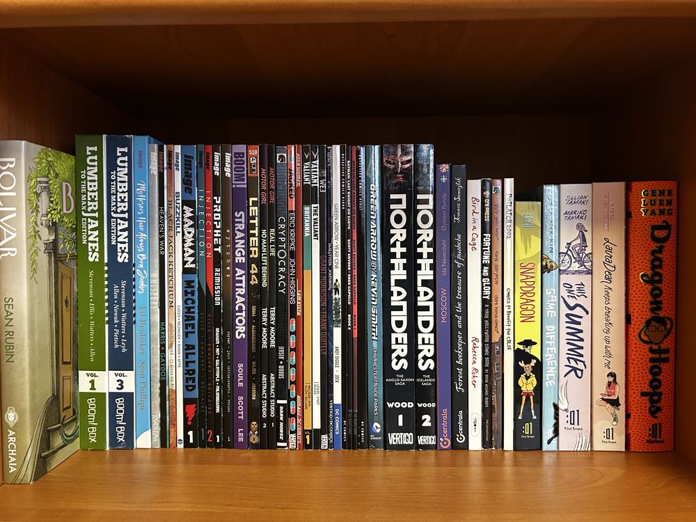 Колекція коміксів DC (+Vertigo), Marvel, Image (комікс)
