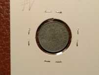 Moeda de 1 reichspfennig de 1941 A - Alemanha Nazi (em zinco)