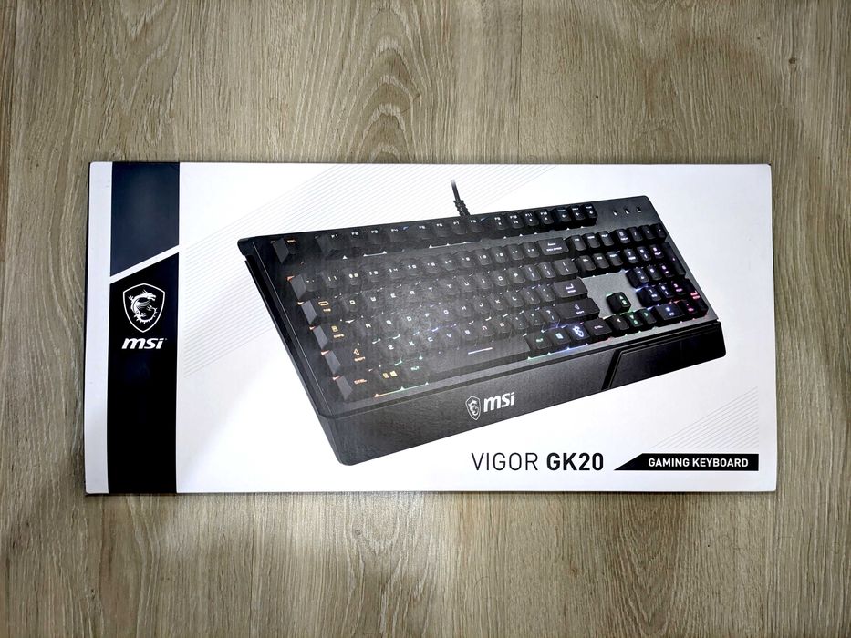 NOWA Klawiatura Gamingowa MSI VIGOR GK20 RGB