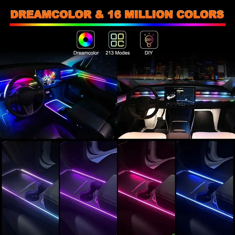 RGB підсвітка для авто
