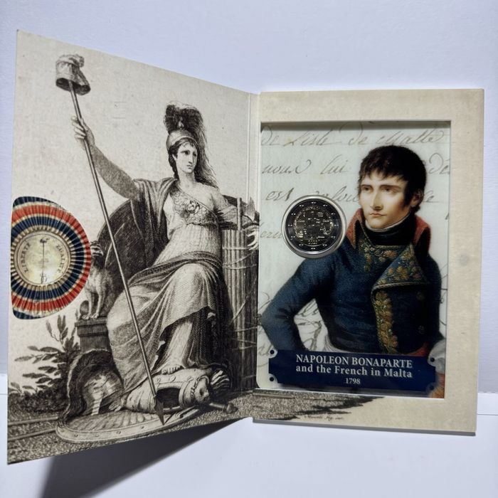 2€ Malta 2023 - Conjunto de duas moedas