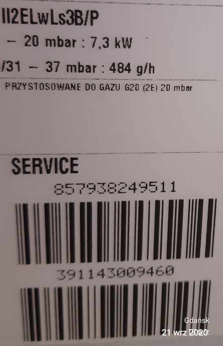 Kuchnia gazowa Whirlpool