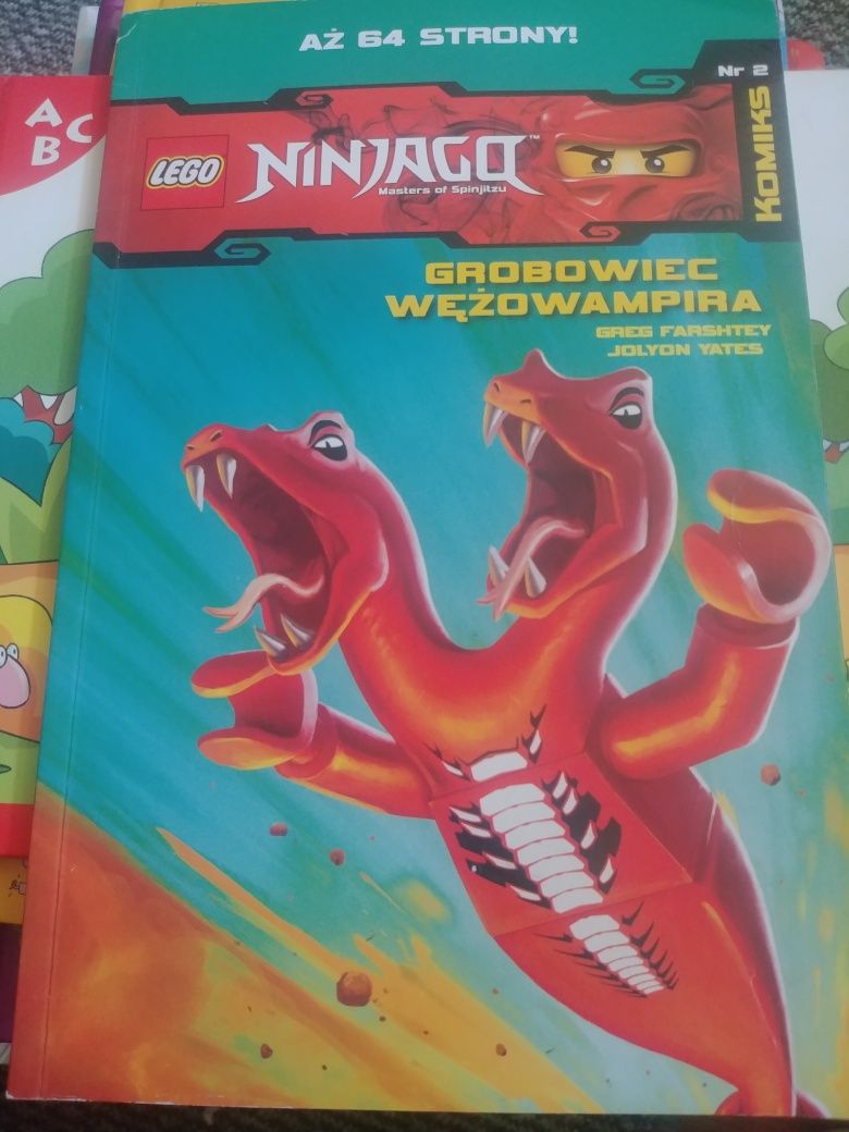 Komiks dla dzieci Lego Ninjago "Grobowiec wezowampira"