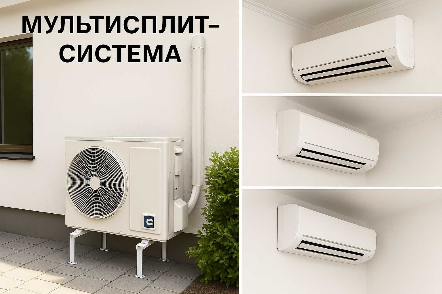 Мульти-спліт системи кондиціонери LG/DAIKIN/Mitsubishi під ключ АКЦІЯ