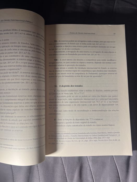 Livro “Curso de Direito Internacional Público” - Jorge Miranda