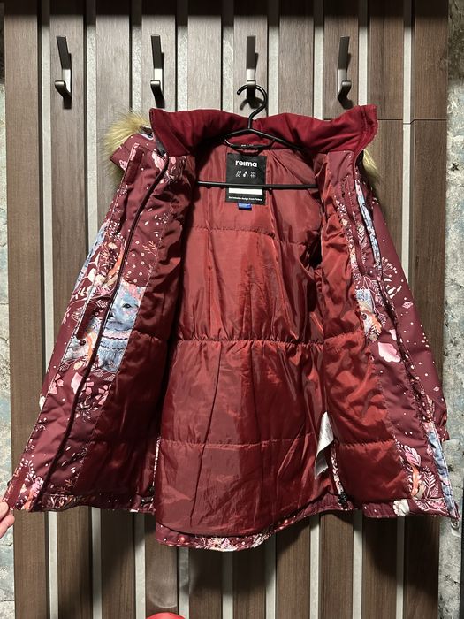 Куртка reima muhvi 128+6 парка зимова термо