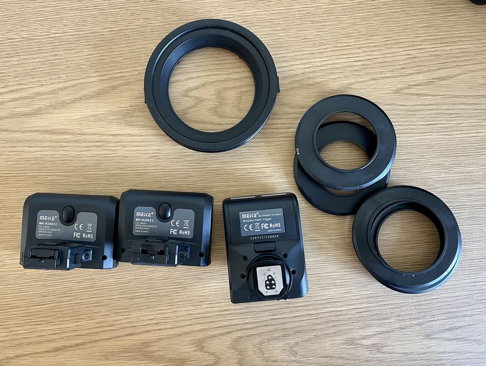 Neike TTL Macro flash set (Canon)
